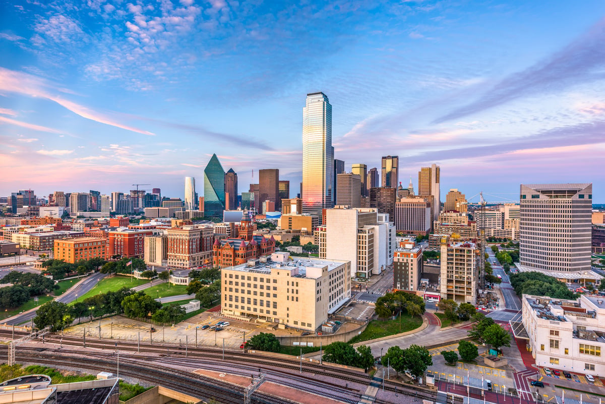 Dallas skyline at day